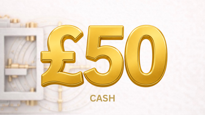 WIN £50 CASH
