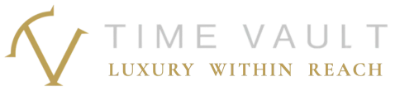 Time Vault Logo Luxury within reach