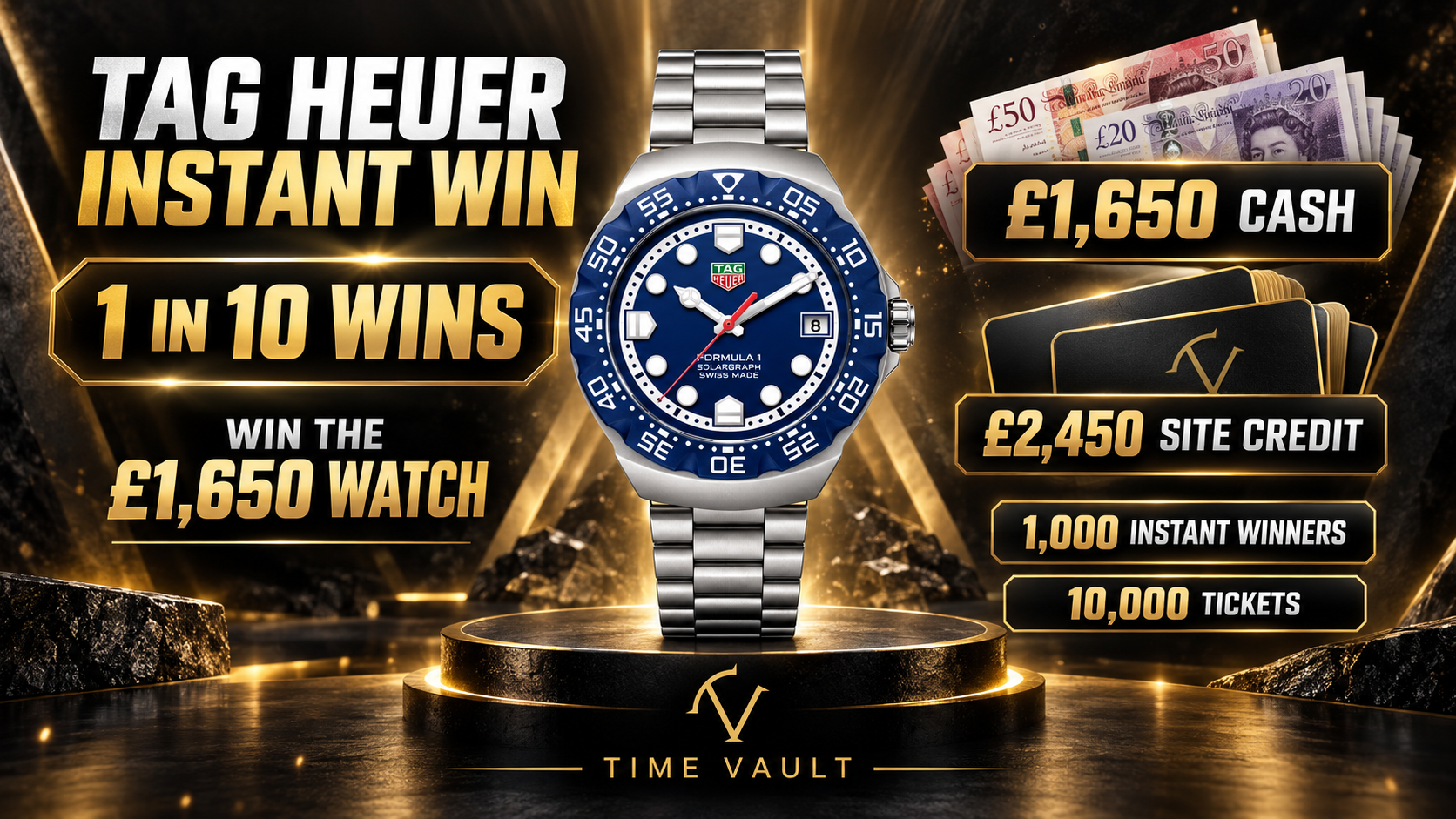 £4,950 TAG Heuer Instant Win