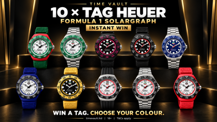 TAG HEUER SOLARGRAPH COLLECTION — INSTANT WIN