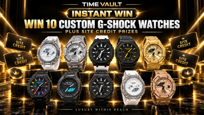 INSTANT WIN x10 G-SHOCK’s